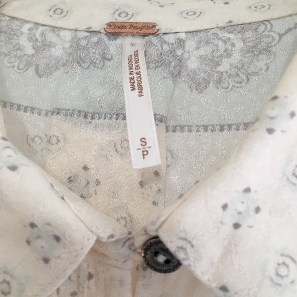 Free People Changing Times Floral Print Tunic - Picture 6 of 11